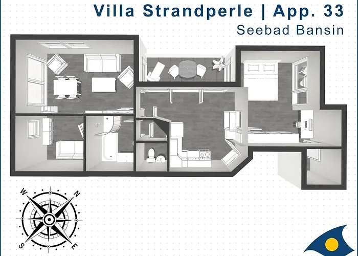 Strandperle Whg 33 *